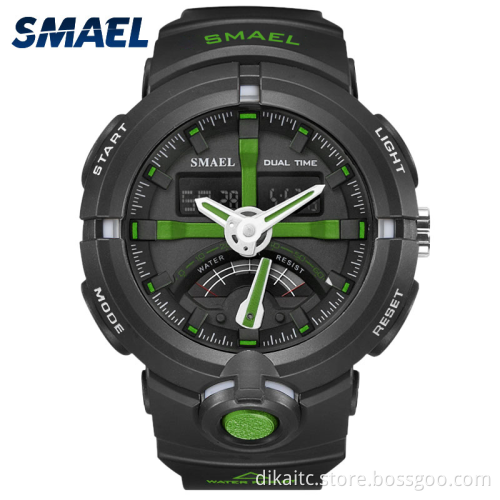 SMAEL Brand Fashion Men Sports Quartz Wristwatches Men's